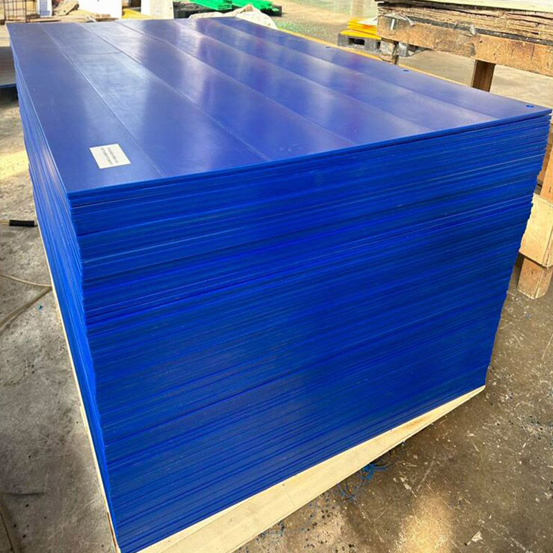 كتلة صفائح UHMWPE عالية القوة من عذراء مخصصة للتعدين والبناء
